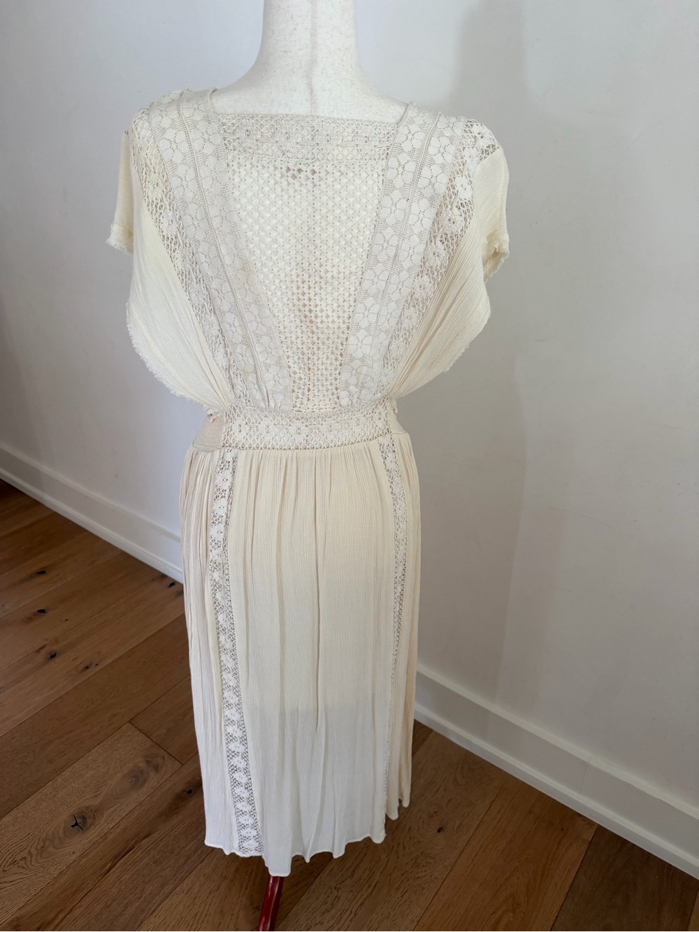 Free People Cream Lace Maxi Dress - Picture 6 of 10
